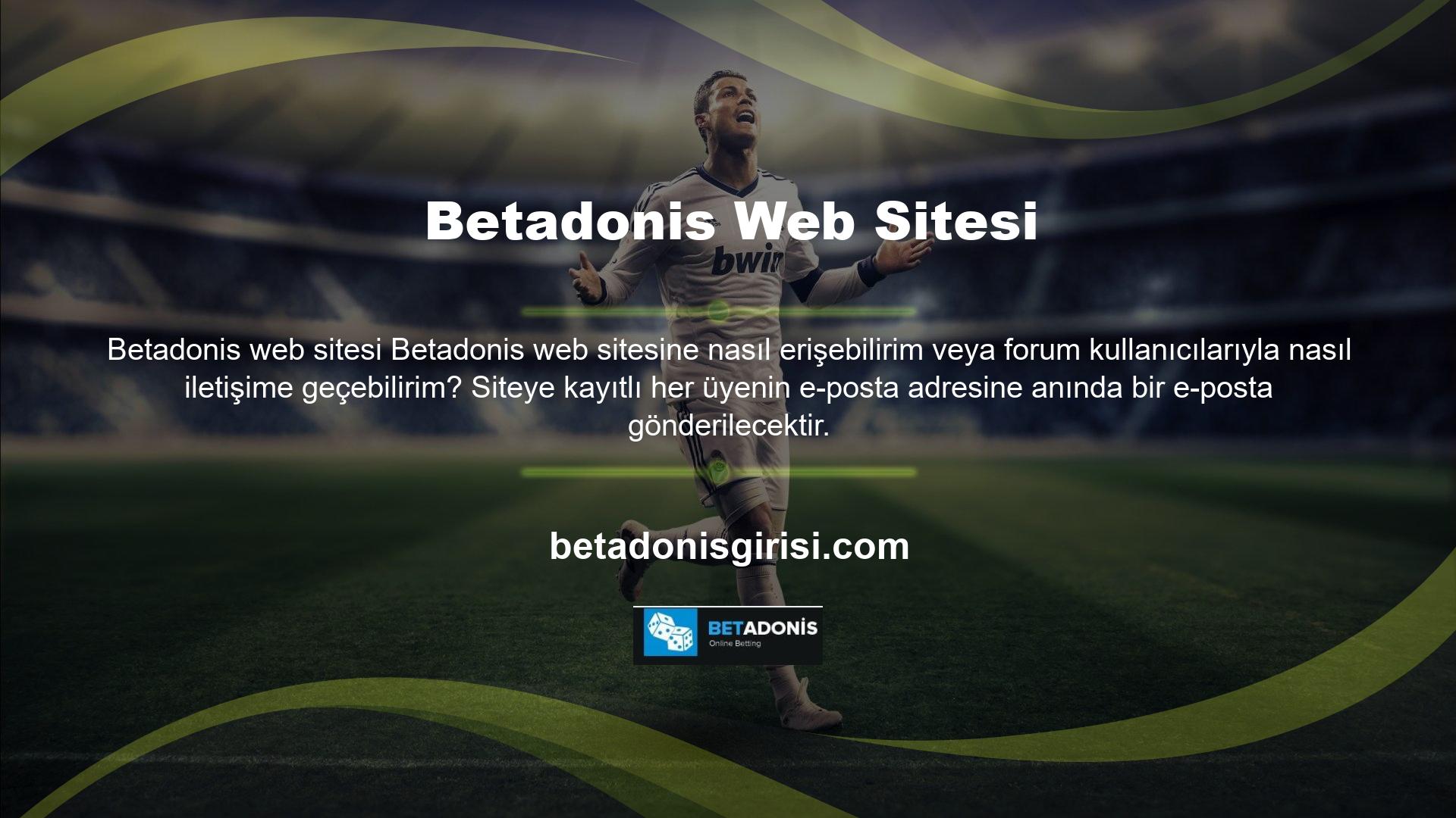Betadonis web sitesine nasıl erişirim Betadonis web sitesine erişmek için bilgisayarınızda herhangi bir ayar değiştirmenize gerek yoktur